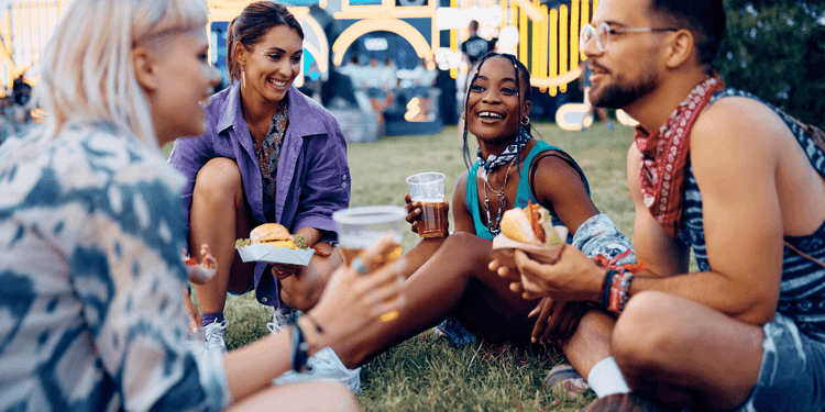 6 tips om makkelijk en gezond te eten op een festival
